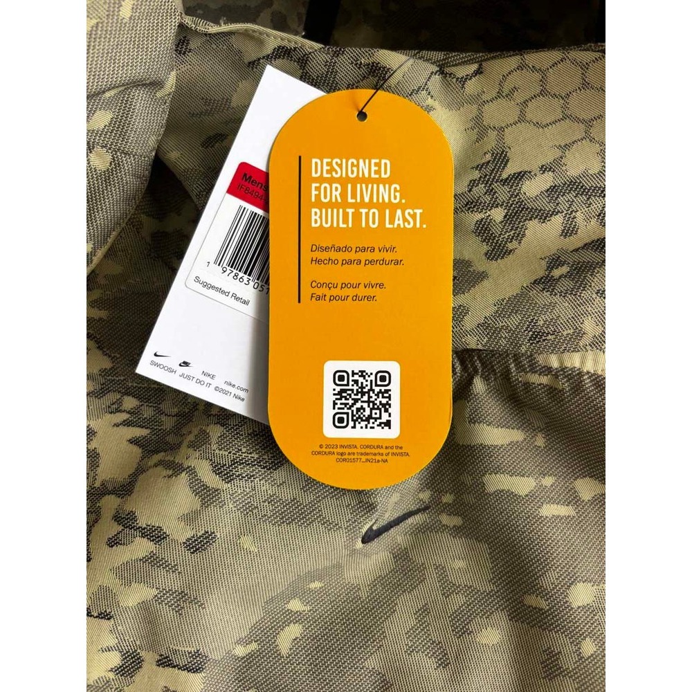 Nike Tech Woven CORDURA Jacket Neutral Olive Black IF8494-276 Large NWT $450 - Picture 11 of 16